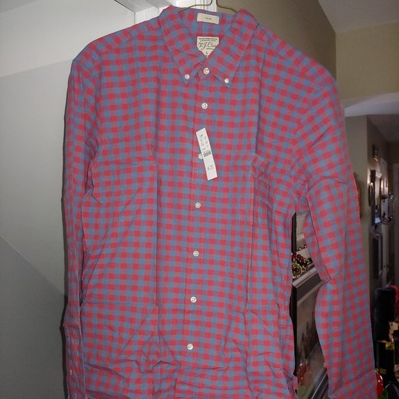 JCrew - Brand New - Slim - 98% Organic Cotton Stretch … - Picture 1 of 6